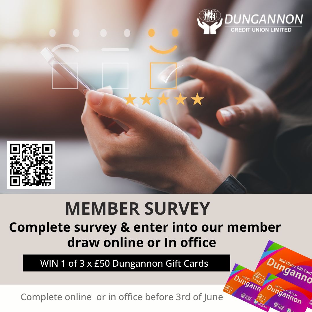 New member survey, we want your feedback.