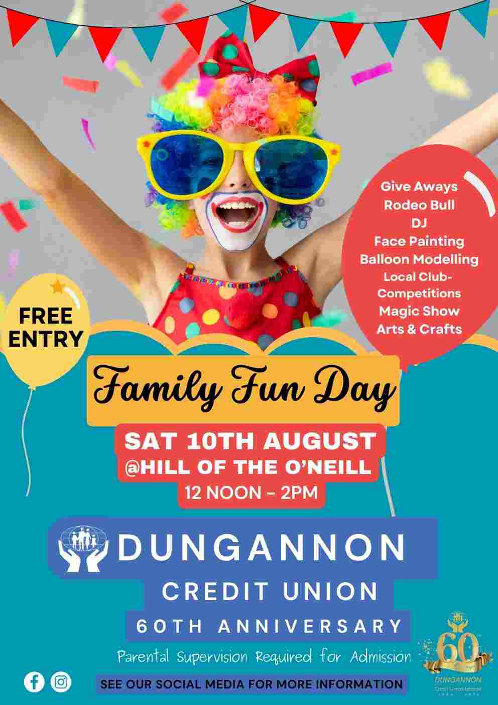 DCU Celebrates 60th Anniversary with Family Fun Day