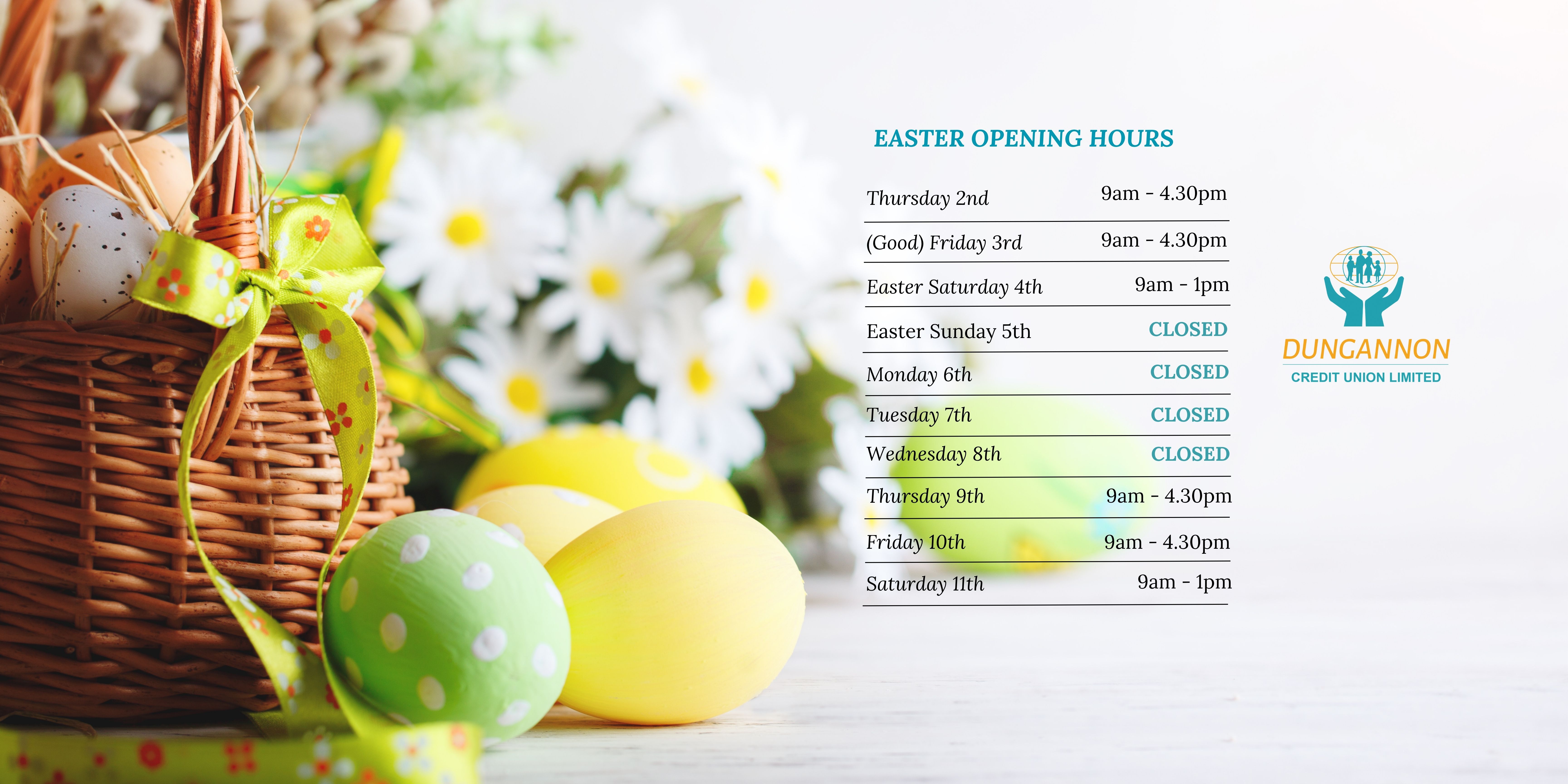 Easter Holiday Open Hours