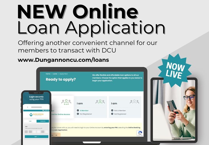 NEW Online Loan Application Option for Our Members