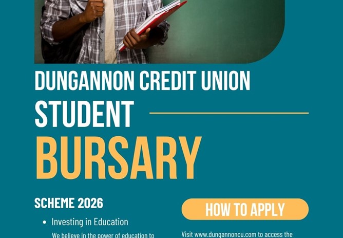 Entering 3rd level education in September 2026? DCU will award 2 x £1,000 Student Bursaries